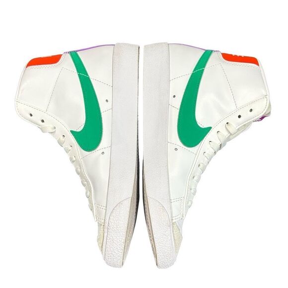 NIKE Blazer Mid '77 Vintage "White/Stadium Green/Picante Red" High top Size 6.5 - Picture 5 of 16